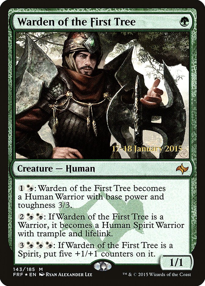 Warden of the First Tree [Fate Reforged Prerelease Promos] | North Valley Games