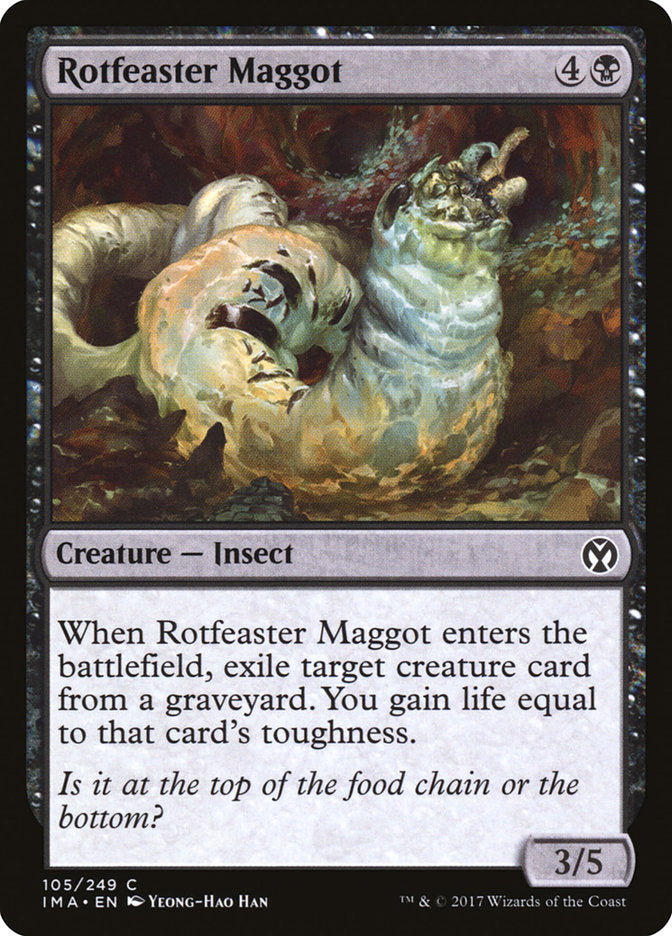 Rotfeaster Maggot [Iconic Masters] | North Valley Games