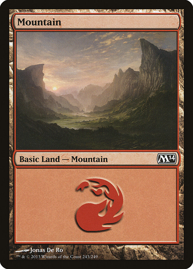 Mountain (243) [Magic 2014] | North Valley Games