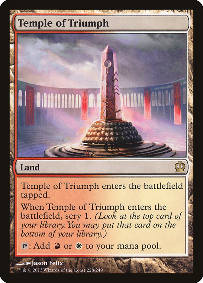 Temple of Triumph [Theros] | North Valley Games