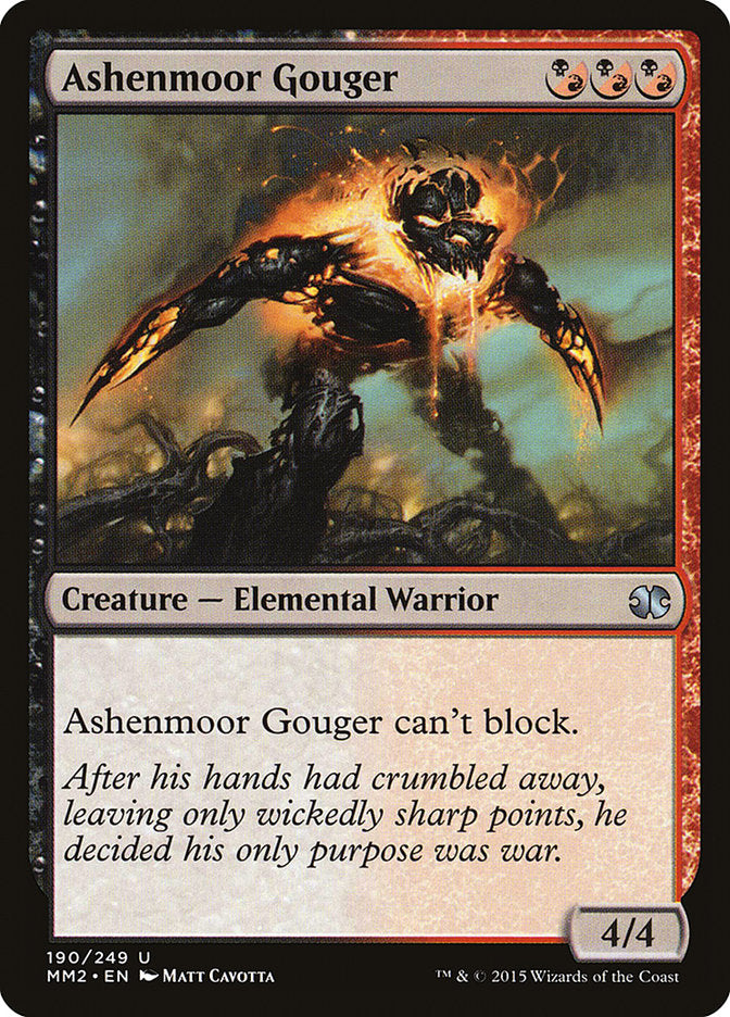 Ashenmoor Gouger [Modern Masters 2015] | North Valley Games