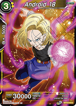 Android 18 (Common) (BT13-110) [Supreme Rivalry] | North Valley Games