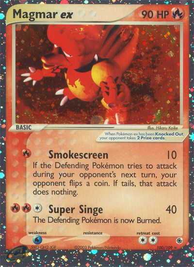 Magmar ex (100/109) [EX: Ruby & Sapphire] | North Valley Games