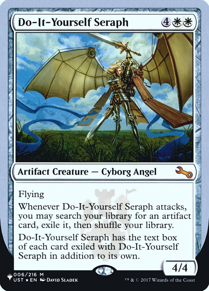 Do-It-Yourself Seraph (Unfinity Foil Edition) [The List] | North Valley Games