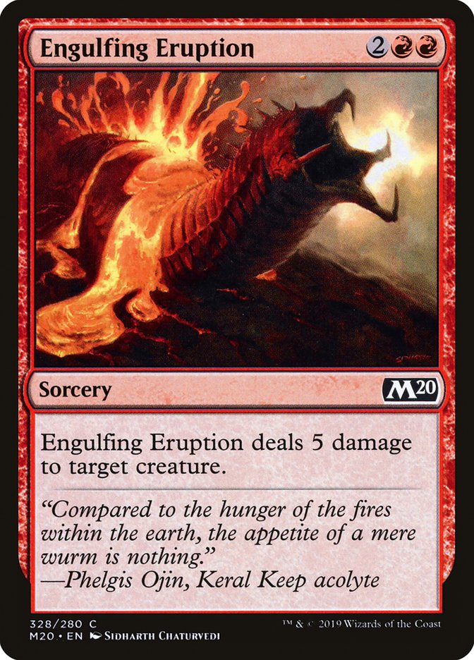 Engulfing Eruption [Core Set 2020] | North Valley Games