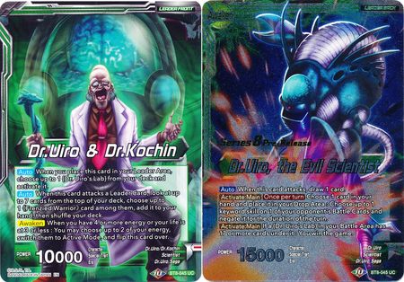 Dr.Uiro & Dr.Kochin // Dr.Uiro, the Evil Scientist (BT8-045_PR) [Malicious Machinations Prerelease Promos] | North Valley Games
