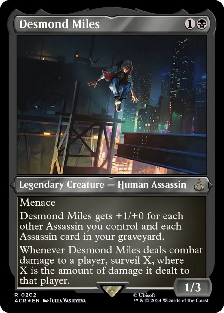 Desmond Miles (Foil Etched) [Assassin's Creed] | North Valley Games