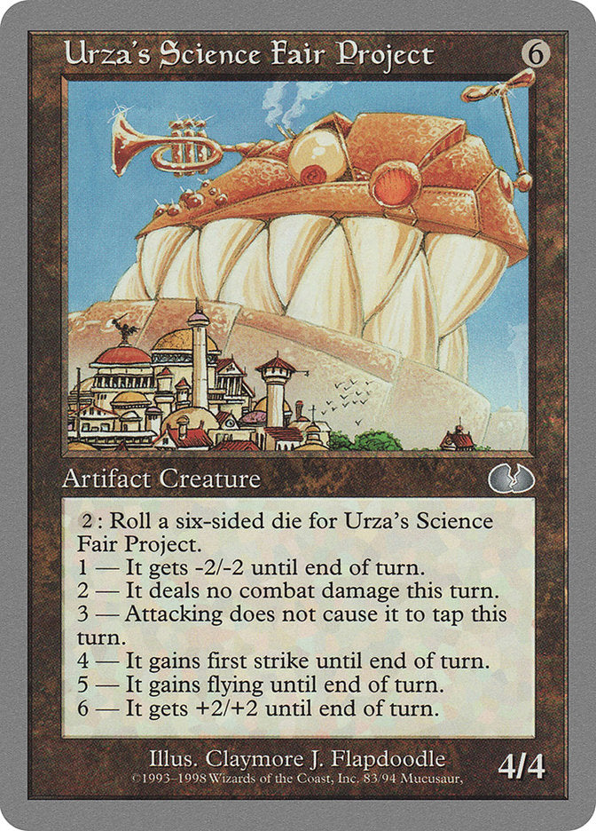 Urza's Science Fair Project [Unglued] | North Valley Games