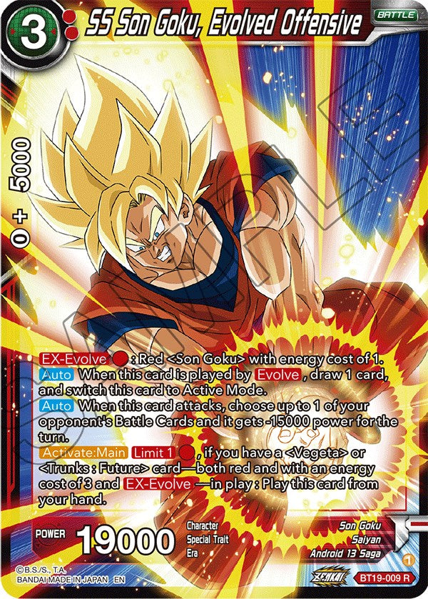 SS Son Goku, Evolved Offensive (BT19-009) [Fighter's Ambition] | North Valley Games