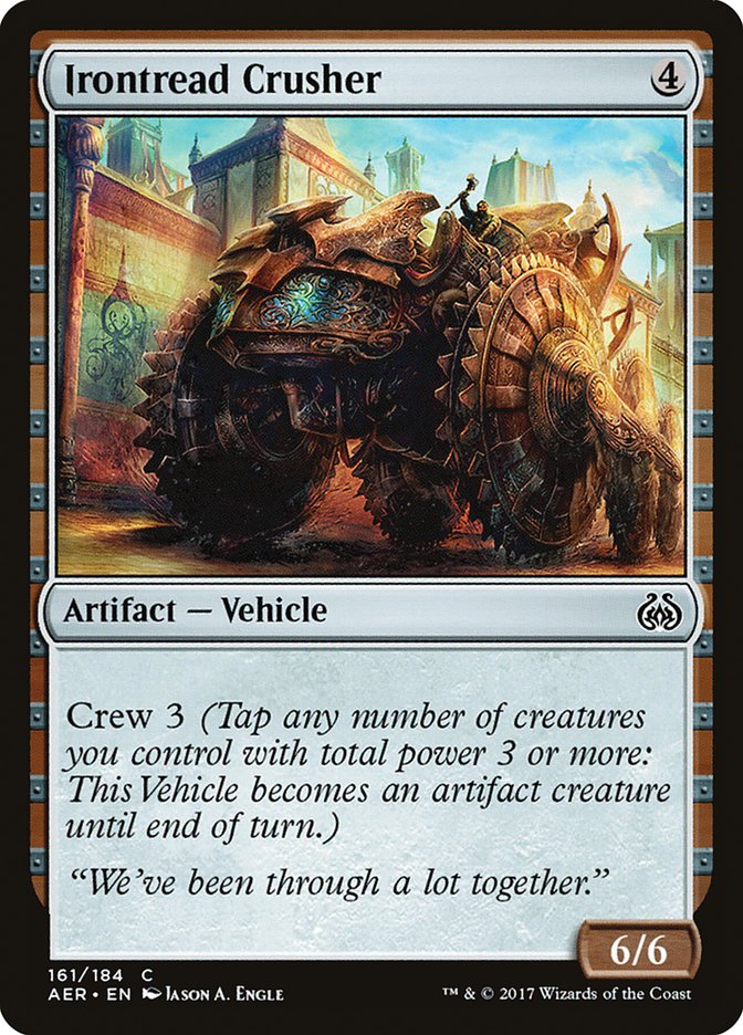 Irontread Crusher [Aether Revolt] | North Valley Games