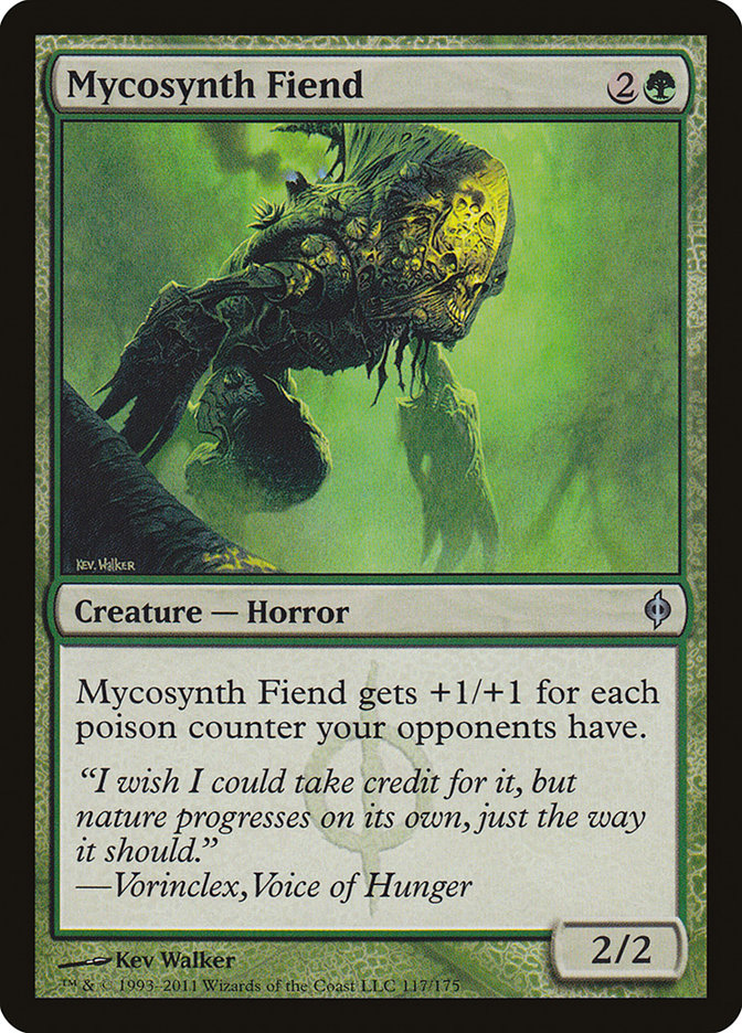 Mycosynth Fiend [New Phyrexia] | North Valley Games