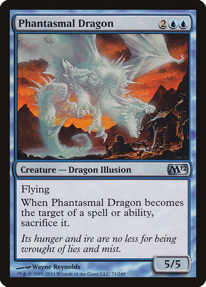 Phantasmal Dragon [Magic 2012] | North Valley Games
