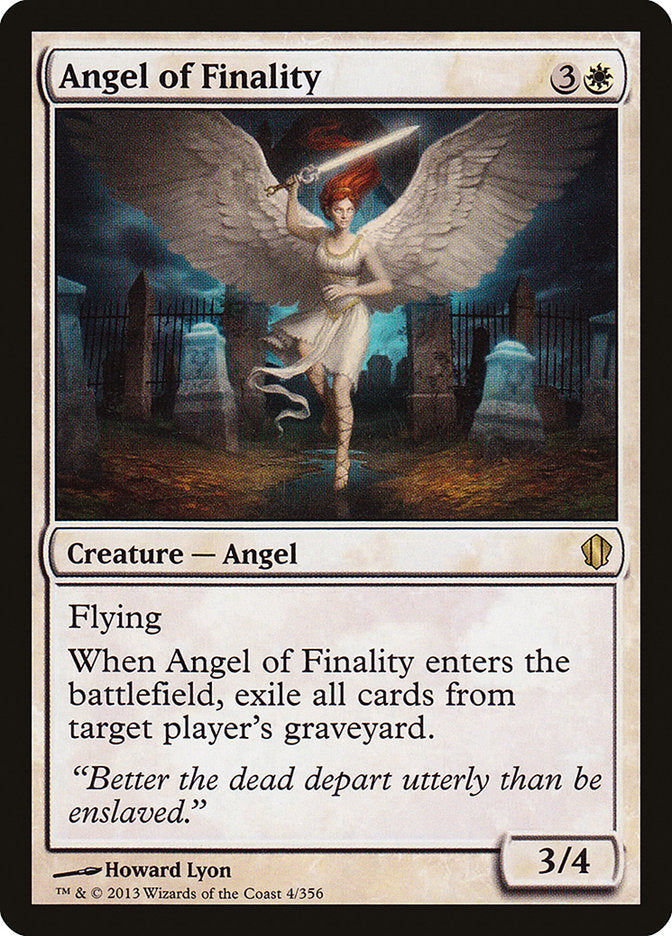 Angel of Finality [Commander 2013] | North Valley Games