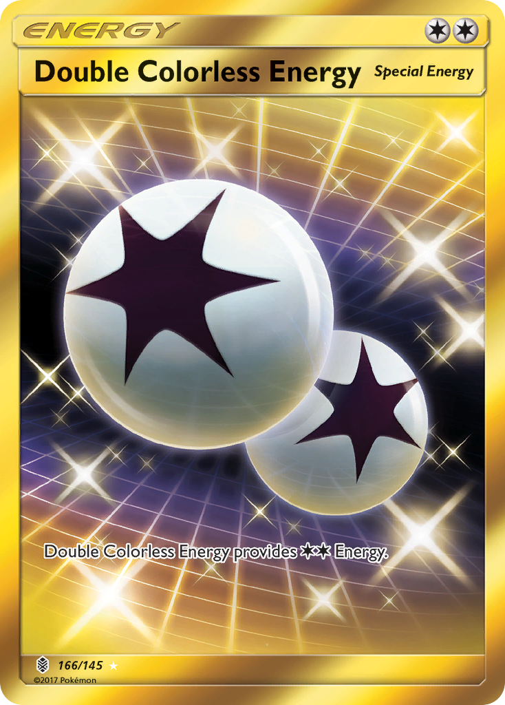 Double Colorless Energy (166/145) [Sun & Moon: Guardians Rising] | North Valley Games