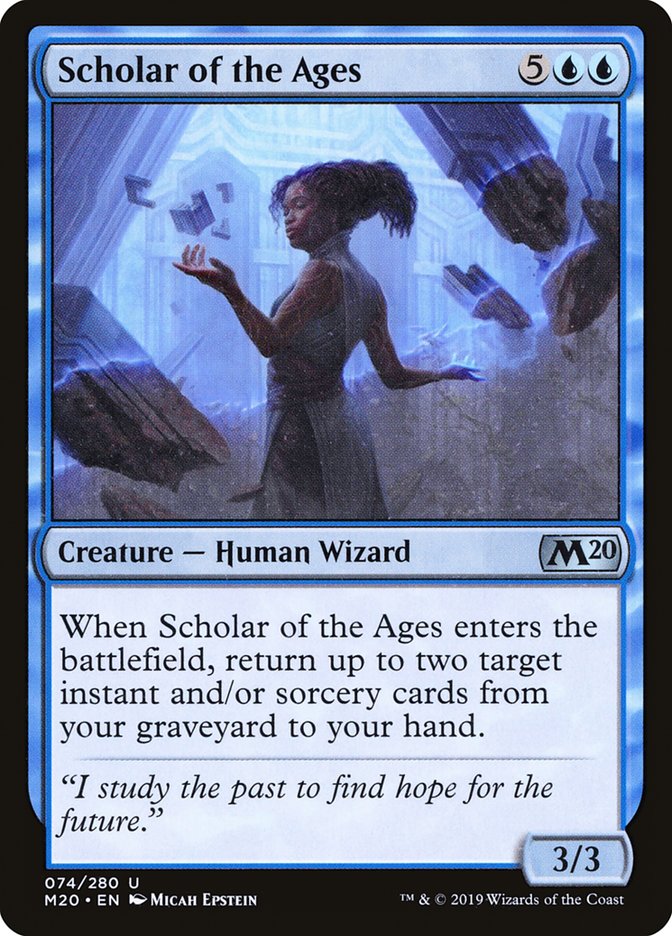 Scholar of the Ages [Core Set 2020] | North Valley Games