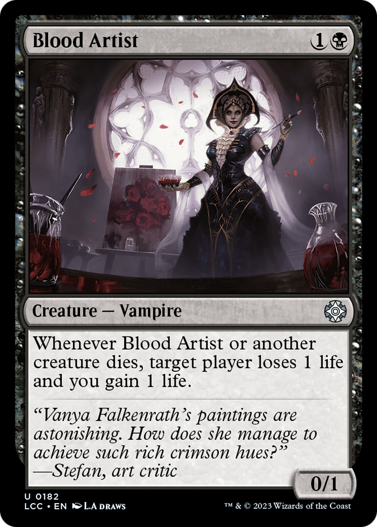 Blood Artist [The Lost Caverns of Ixalan Commander] | North Valley Games