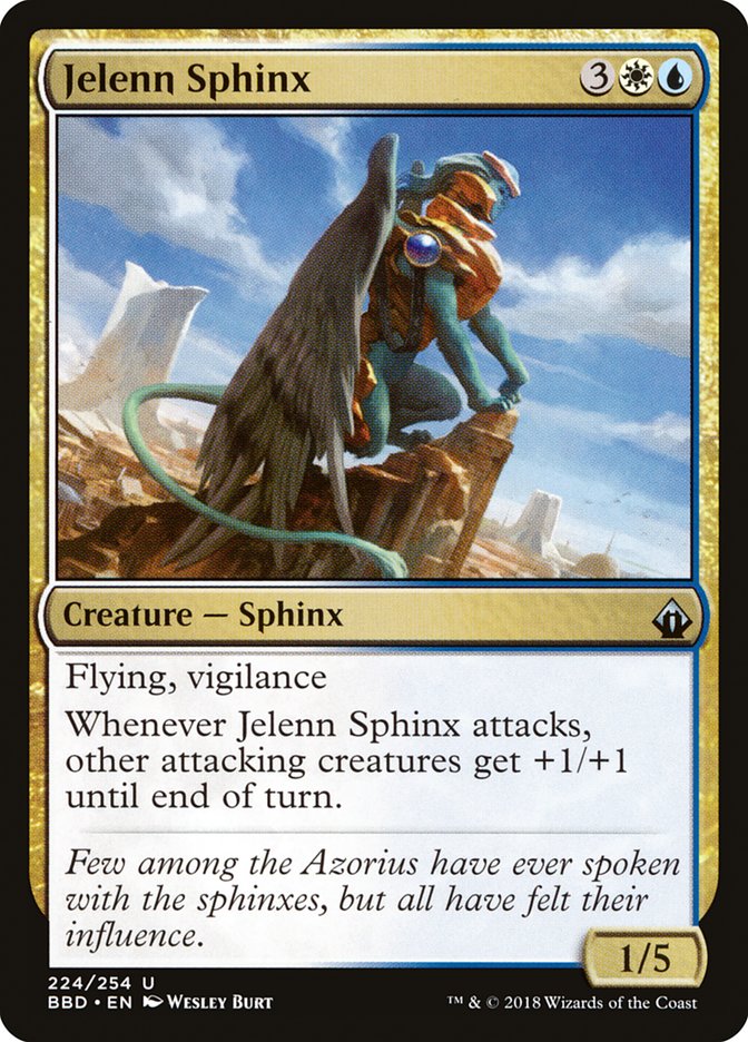 Jelenn Sphinx [Battlebond] | North Valley Games