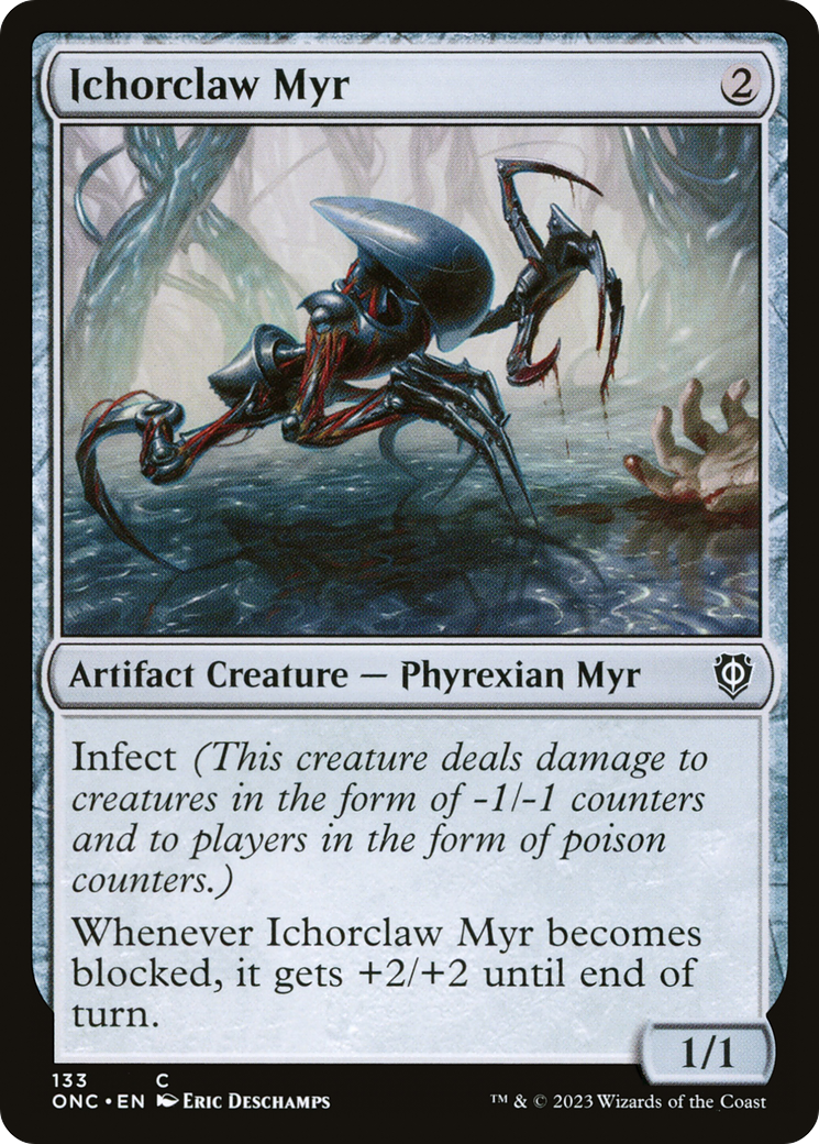 Ichorclaw Myr [Phyrexia: All Will Be One Commander] | North Valley Games
