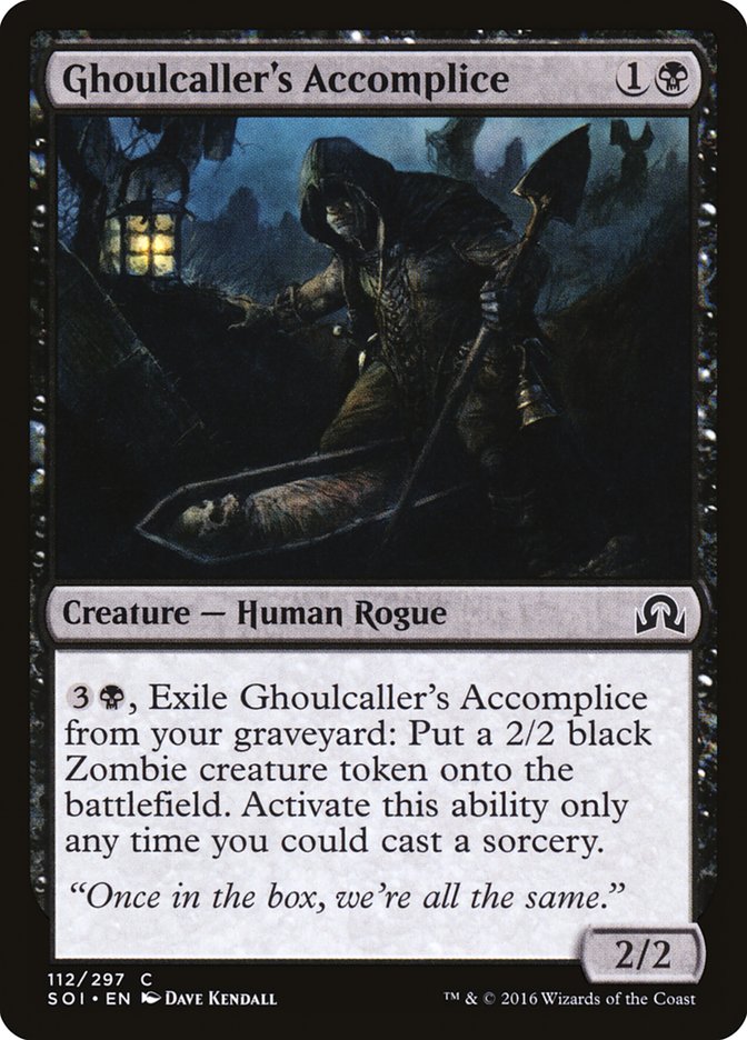 Ghoulcaller's Accomplice [Shadows over Innistrad] | North Valley Games