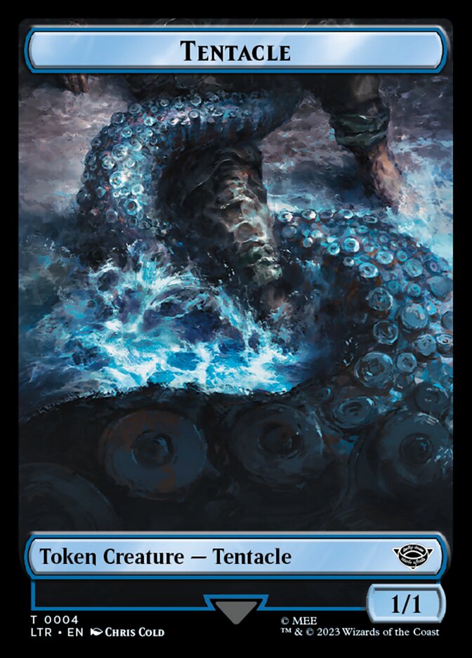 Tentacle Token [The Lord of the Rings: Tales of Middle-Earth Tokens] | North Valley Games