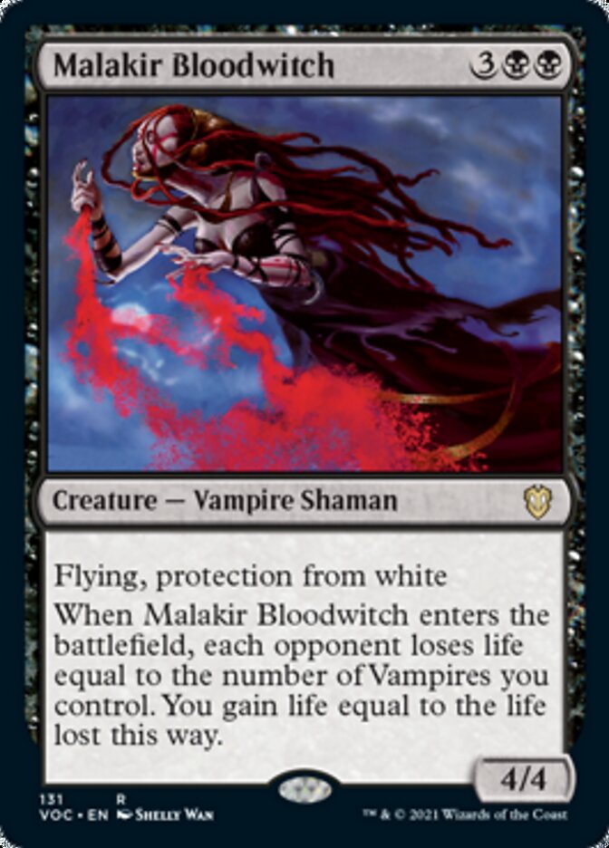 Malakir Bloodwitch [Innistrad: Crimson Vow Commander] | North Valley Games