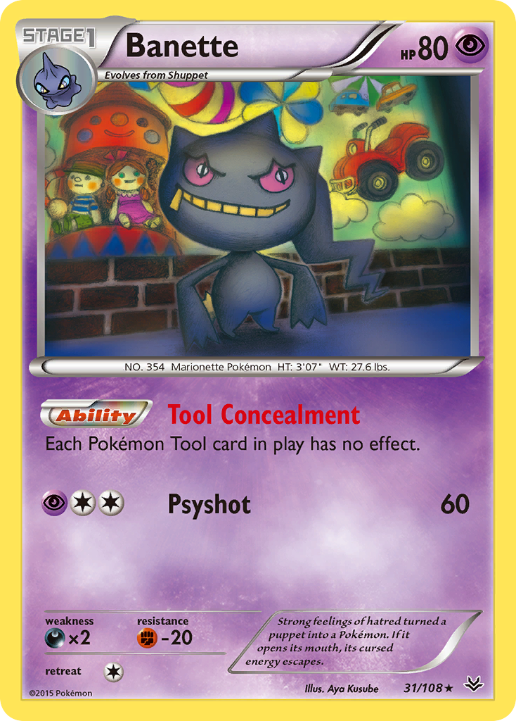 Banette (31/108) [XY: Roaring Skies] | North Valley Games