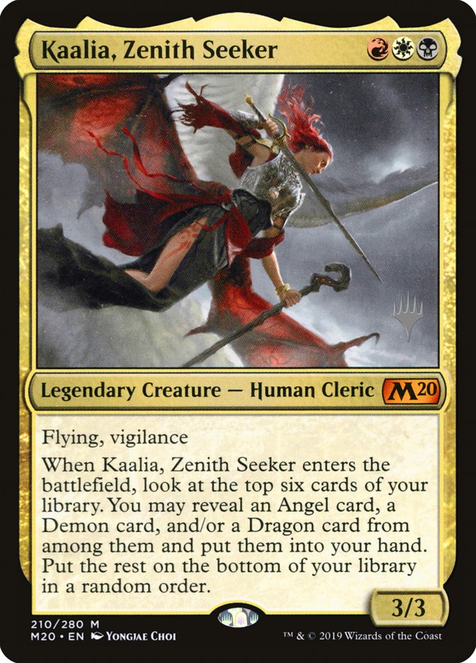 Kaalia, Zenith Seeker (Promo Pack) [Core Set 2020 Promos] | North Valley Games