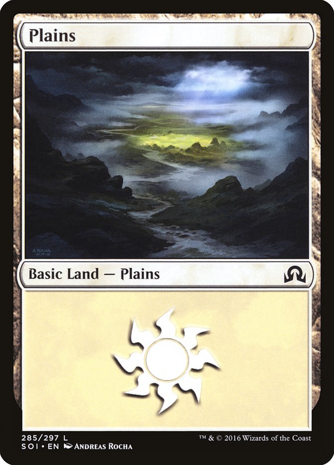 Plains (285) [Shadows over Innistrad] | North Valley Games