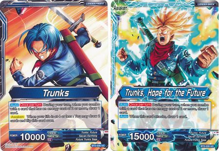 Trunks // Trunks, Hope for the Future (BT2-035) [Union Force] | North Valley Games