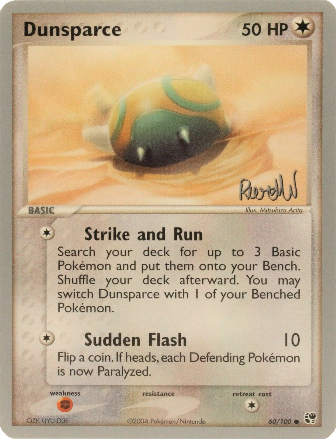 Dunsparce (60/100) (Rocky Beach - Reed Weichler) [World Championships 2004] | North Valley Games