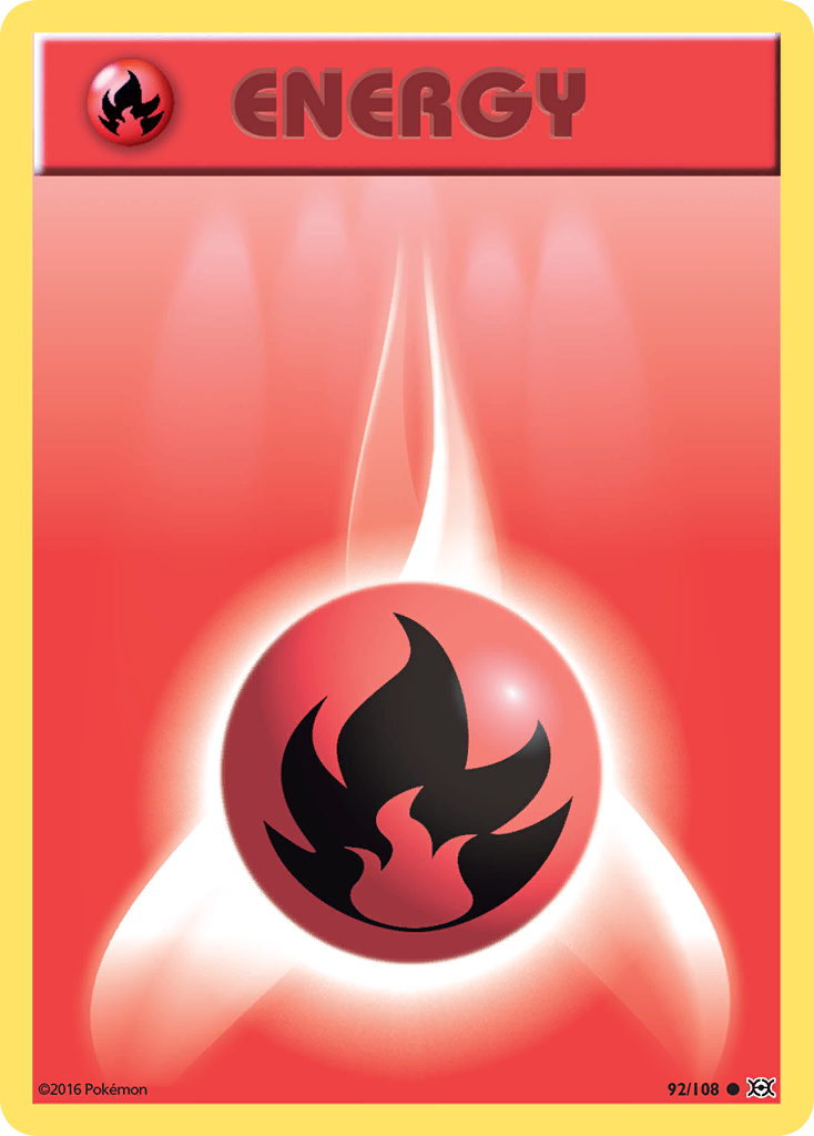 Fire Energy (92/108) [XY: Evolutions] | North Valley Games