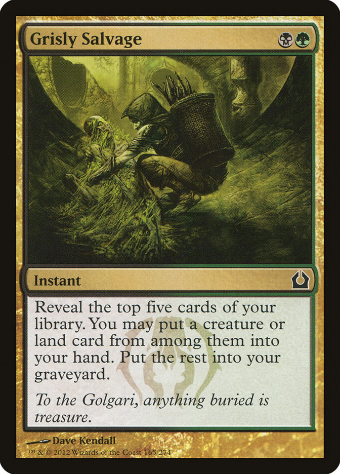 Grisly Salvage [Return to Ravnica] | North Valley Games