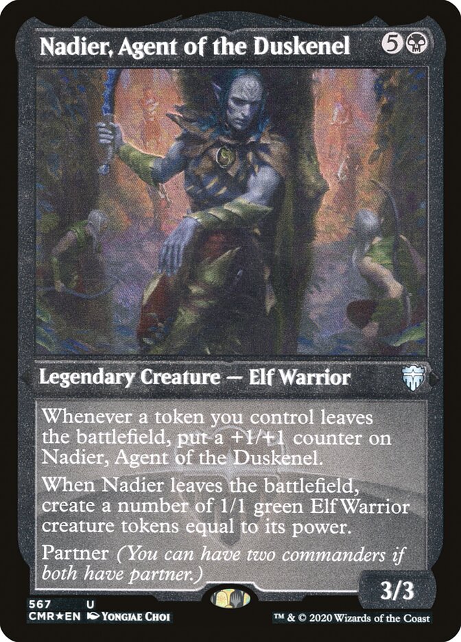 Nadier, Agent of the Duskenel (Etched) [Commander Legends] | North Valley Games