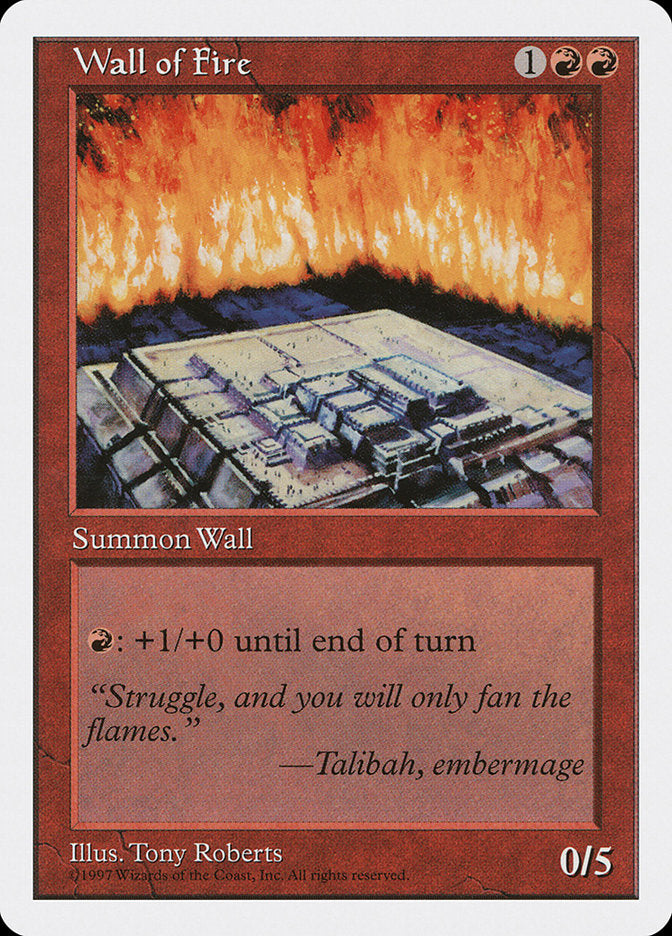 Wall of Fire [Fifth Edition] | North Valley Games