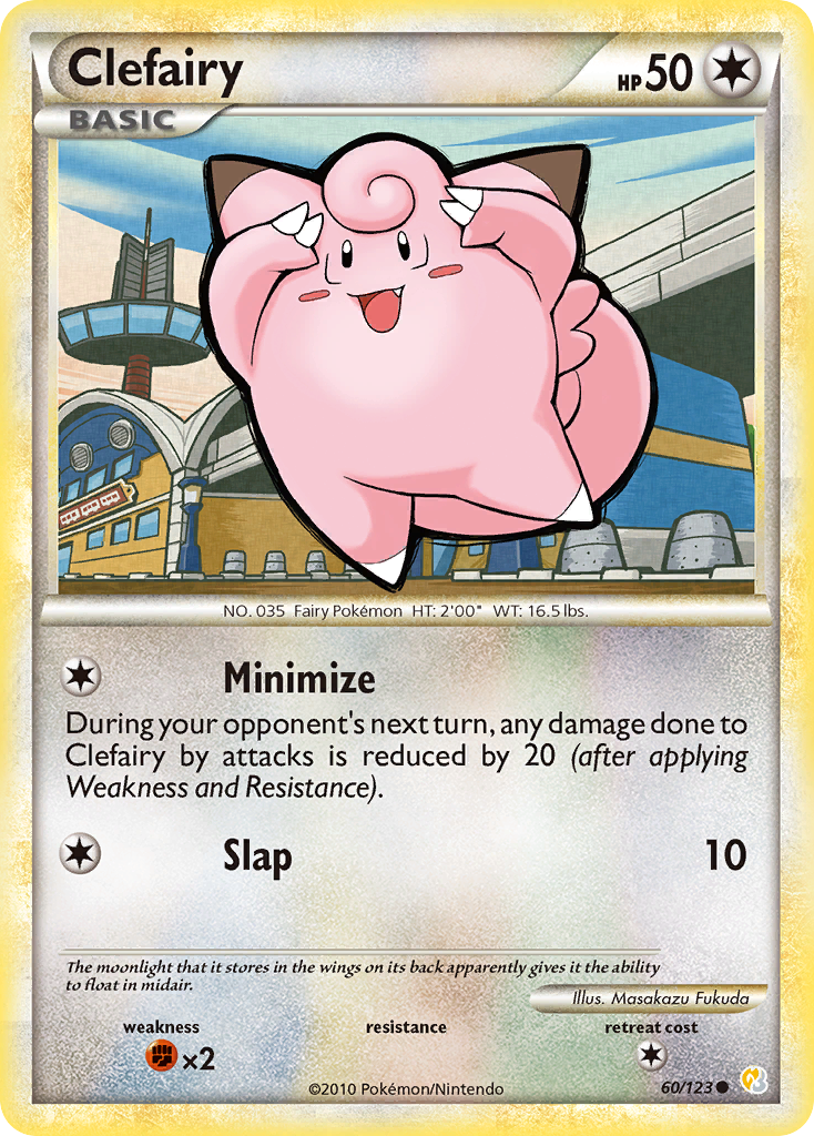 Clefairy (60/123) [HeartGold & SoulSilver: Base Set] | North Valley Games