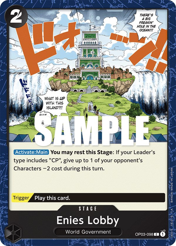 Enies Lobby [Pillars of Strength] | North Valley Games
