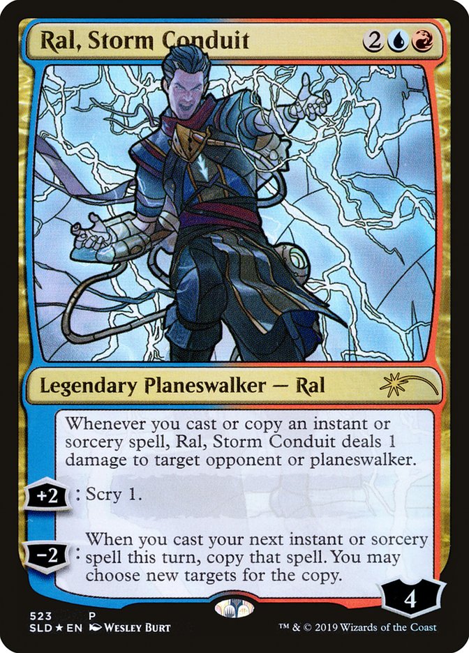 Ral, Storm Conduit (Stained Glass) [Secret Lair Drop Promos] | North Valley Games