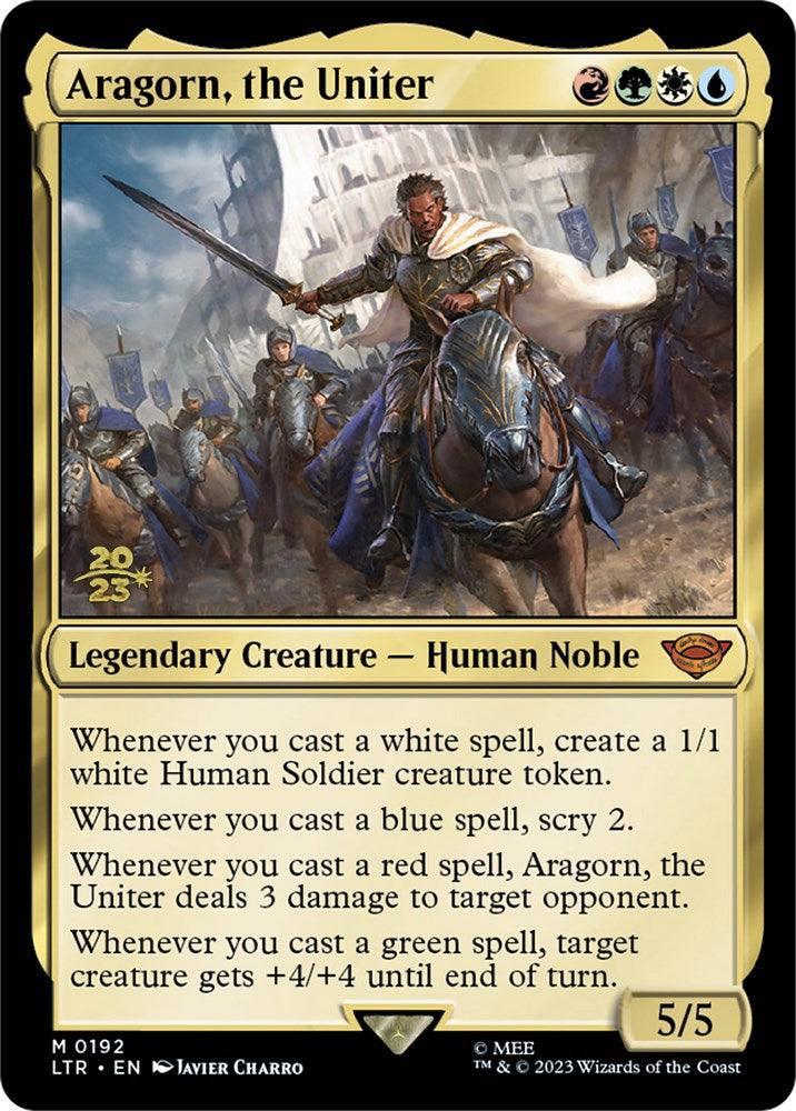 Aragorn, the Uniter [The Lord of the Rings: Tales of Middle-Earth Prerelease Promos] | North Valley Games