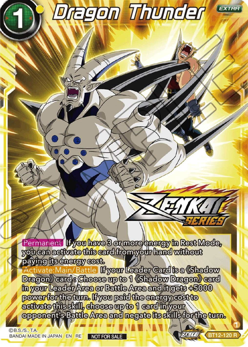 Dragon Thunder (Event Pack 12) (BT12-120) [Tournament Promotion Cards] | North Valley Games