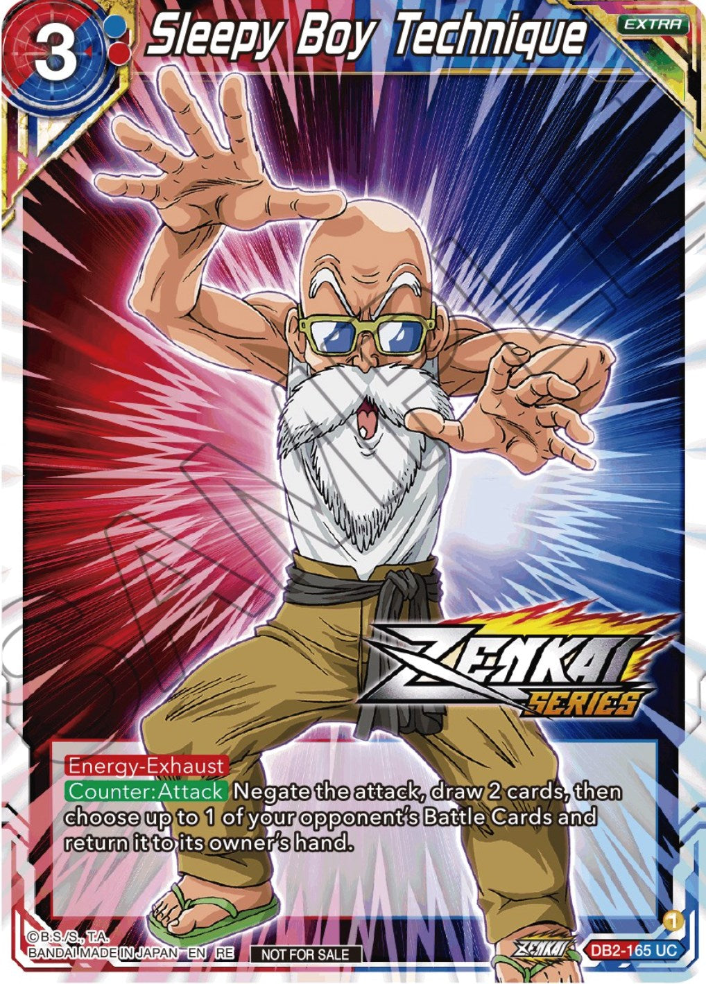 Sleepy Boy Technique (Event Pack 12) (DB2-165) [Tournament Promotion Cards] | North Valley Games