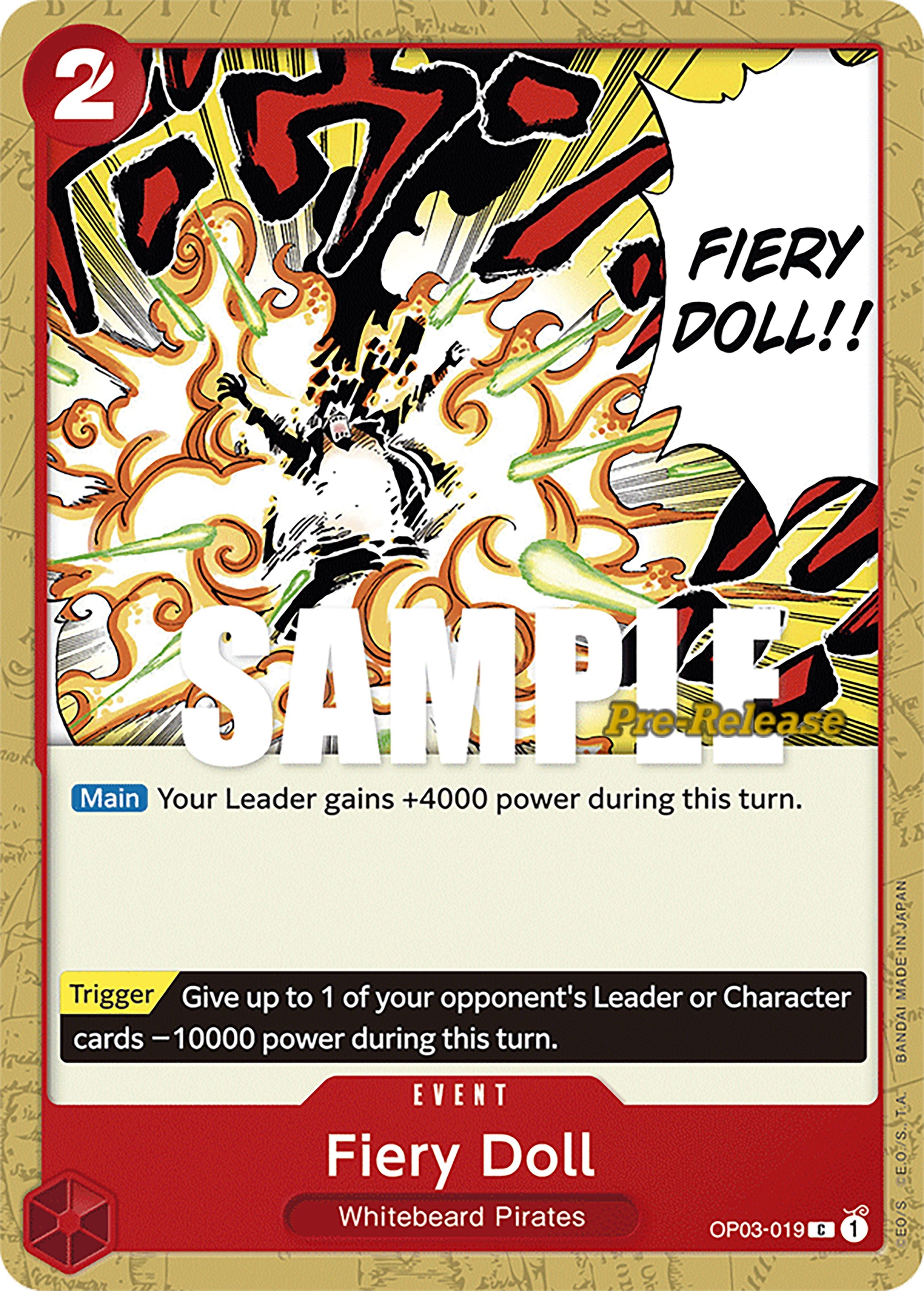 Fiery Doll [Pillars of Strength Pre-Release Cards] | North Valley Games