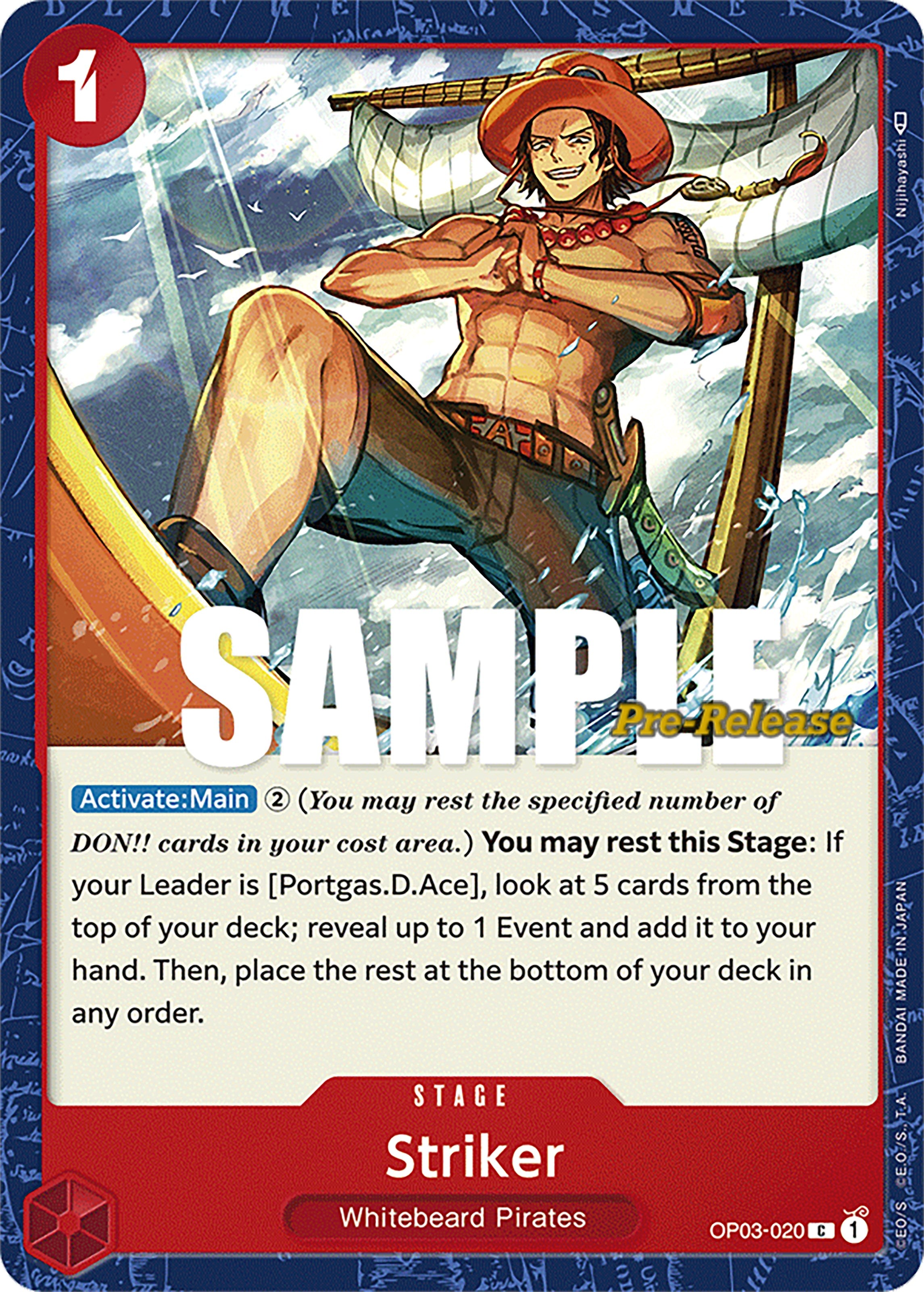 Striker [Pillars of Strength Pre-Release Cards] | North Valley Games