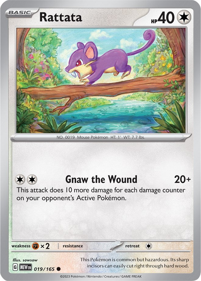 Rattata (019/165) [Scarlet & Violet: 151] | North Valley Games