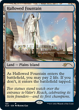 Hallowed Fountain [Secret Lair Drop Series] | North Valley Games