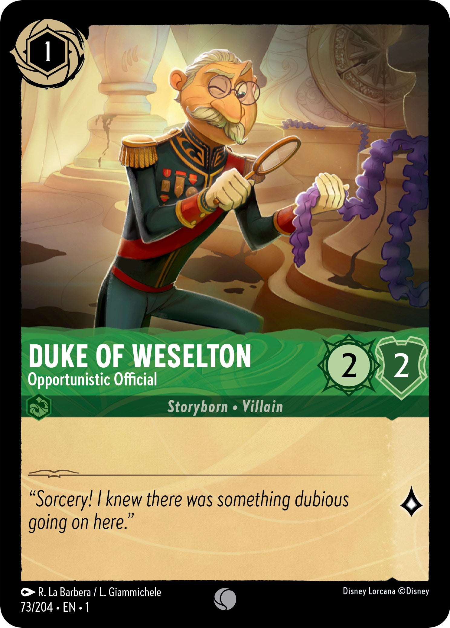 Duke of Weselton (73/204) [The First Chapter] | North Valley Games