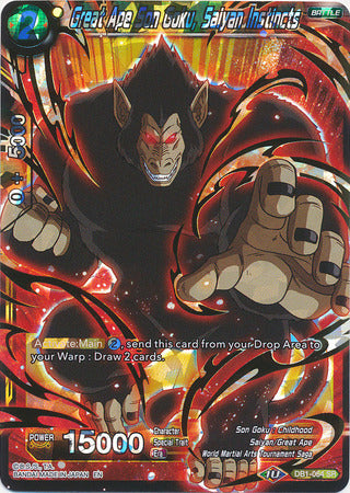 Great Ape Son Goku, Saiyan Instincts (DB1-064) [Dragon Brawl] | North Valley Games
