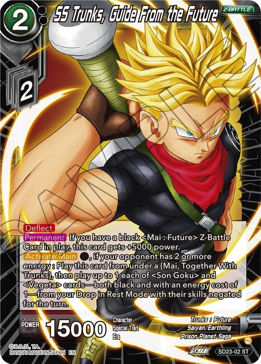SS Trunks, Guide From the Future (SD23-02) [Critical Blow] | North Valley Games