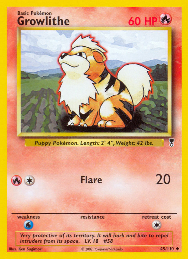 Growlithe (45/110) [Legendary Collection] | North Valley Games