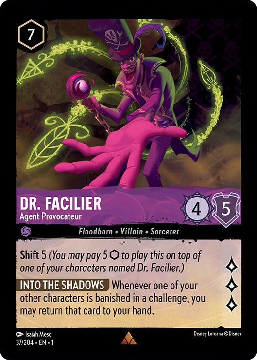 Dr. Facilier - Agent Provocateur (37/204) [The First Chapter] | North Valley Games