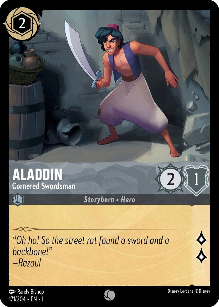 Aladdin - Cornered Swordsman (171/204) [The First Chapter] | North Valley Games
